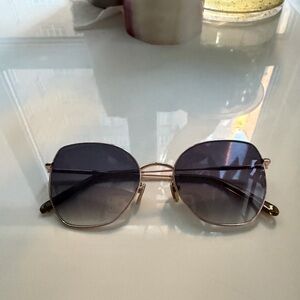 Stylish Gold and Gray Sunglasses